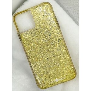 Case-Mate Gold Glitter iPhone 11 Pro Max Phone Case